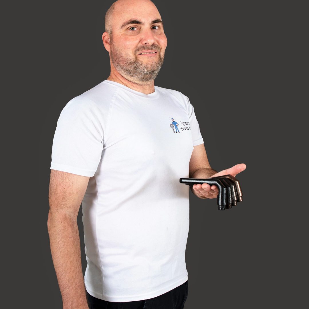 גיל פסקל המנעולן מחזיק ידיות